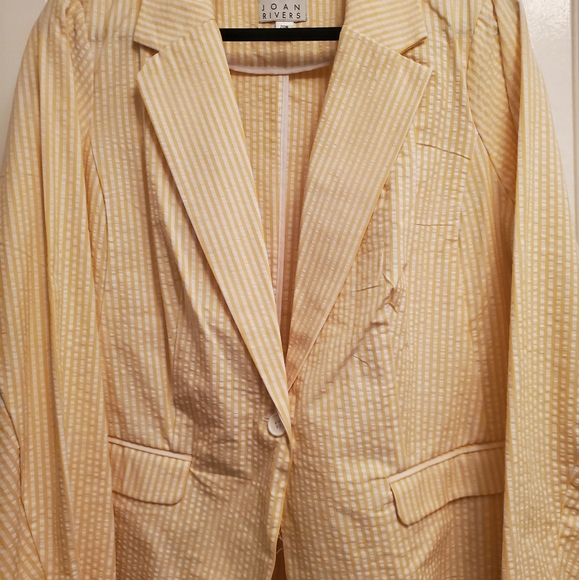 Seersucker blazer - Picture 2 of 4